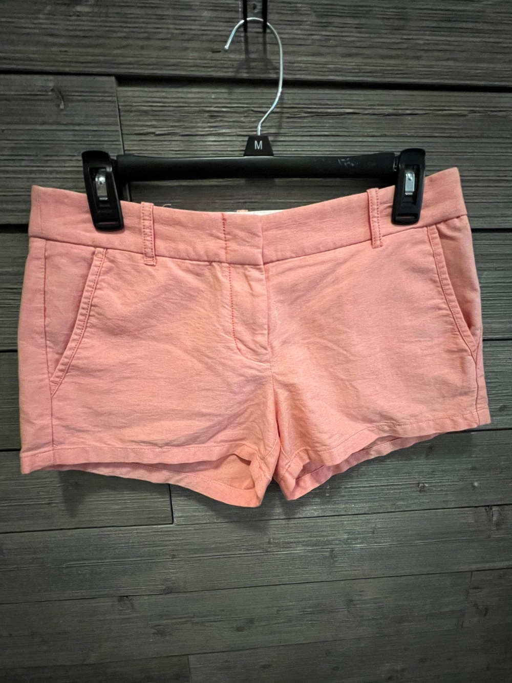 J. Crew Red/Pink 100% Cotton Chino Short